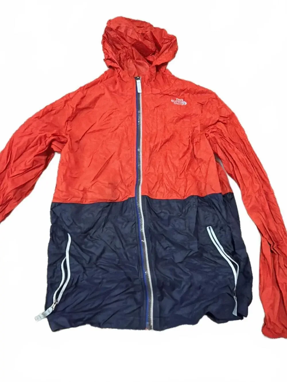 The North Face Boys Colorblock Hooded Jacket Windbreaker